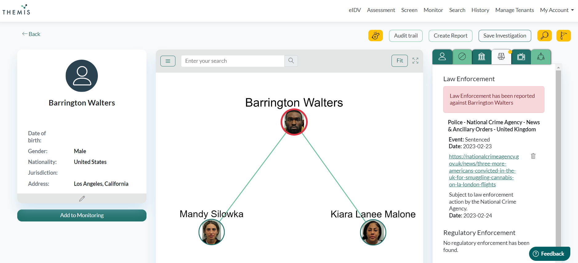 Barrington Walters Themis Risk Map